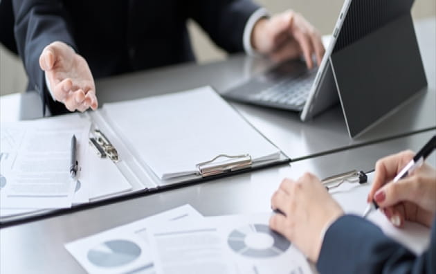 ビルが立ち並ぶの写真